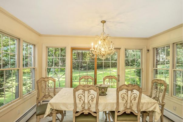 Chandelier, Dining room, Interior