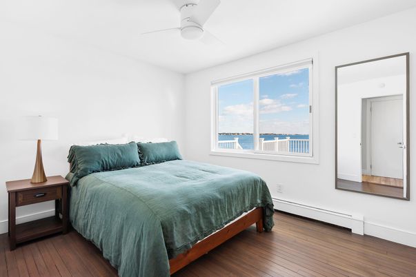 Bedroom, Interior, Water, Wood Texture Flooring