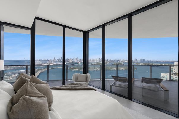 Bedroom, Interior, Water, Wood Texture Flooring