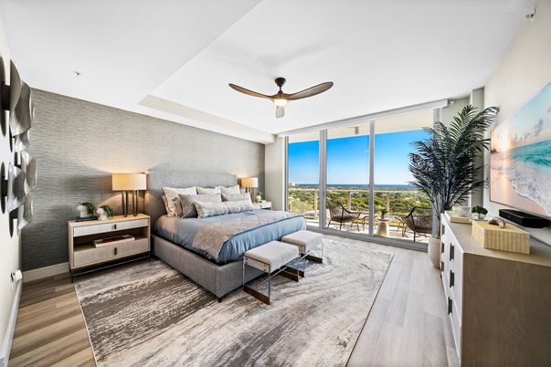 Bedroom, Interior, Water, Wood Texture Flooring