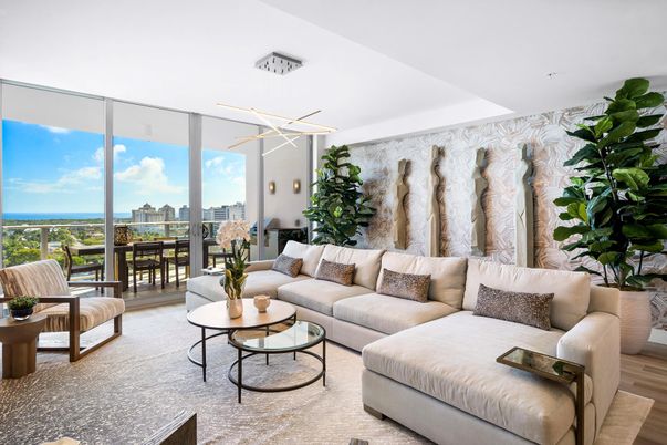 Interior, Living room, Pendant Lights, Water, Wood Texture Flooring