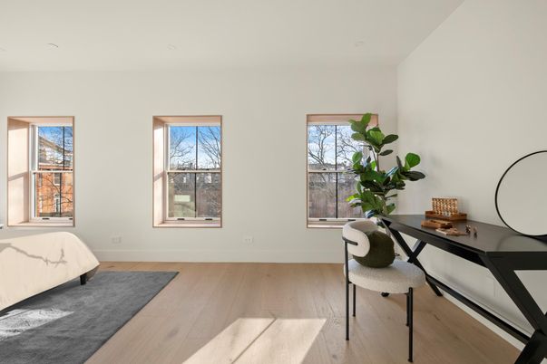 Bedroom, Home Office, Interior, Wood Texture Flooring