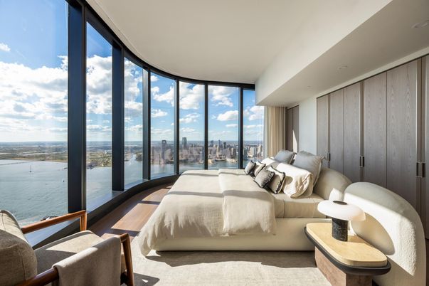 Bedroom, Interior, Water, Wood Texture Flooring