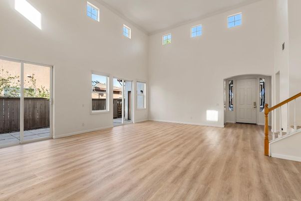 Empty room, Interior, Wood Texture Flooring