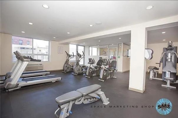 Fitness Equipment, Gym, Interior, Recessed Lighting