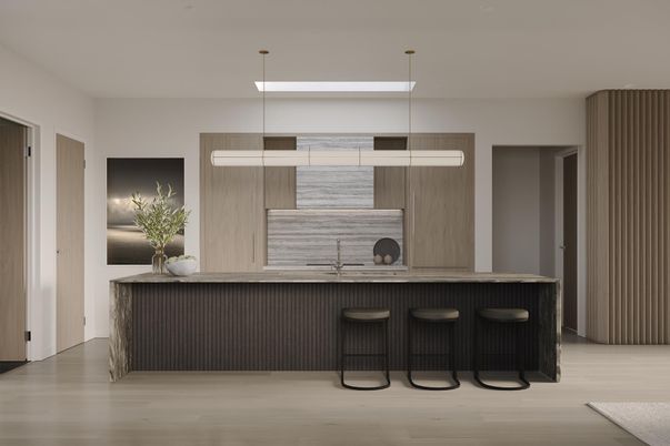 Interior, Pendant Lights, Wood Texture Flooring