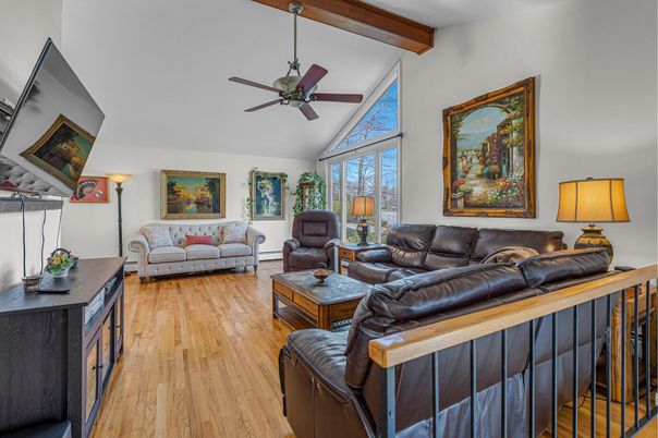 Interior, Living room, Wooden Beams, Wood Texture Flooring