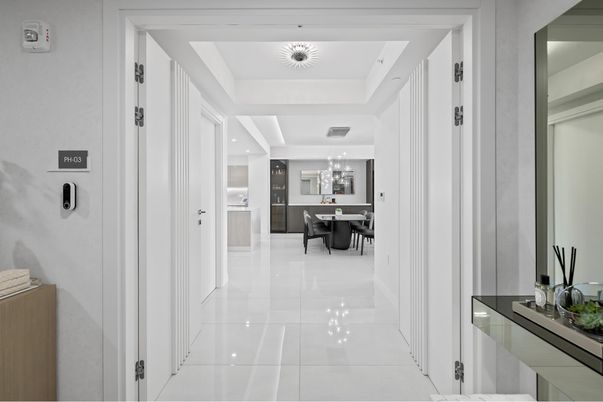 Dining room, Interior, Pendant Lights, Recessed Lighting