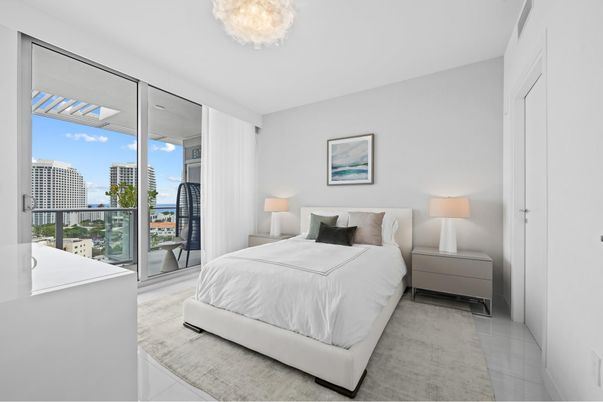Bedroom, Chandelier, Interior