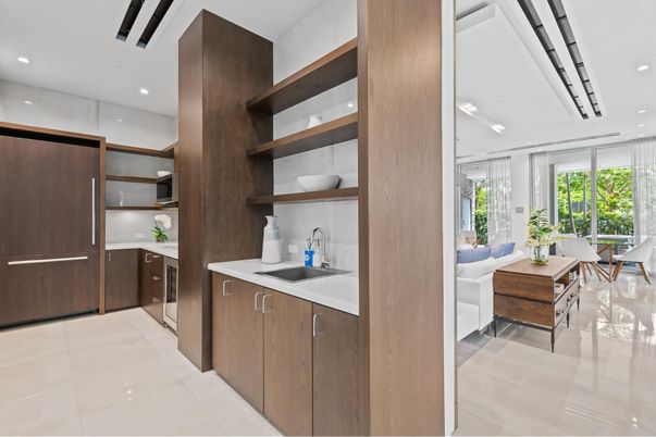 Dining room, Interior, Kitchen, Recessed Lighting