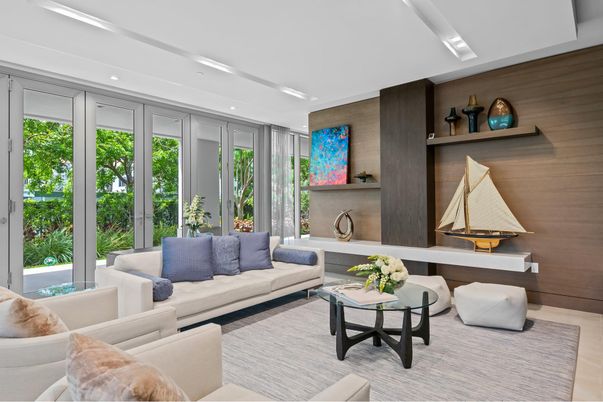 Fireplace, Interior, Living room, Recessed Lighting
