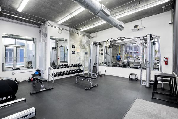 Fitness Equipment, Gym, Interior