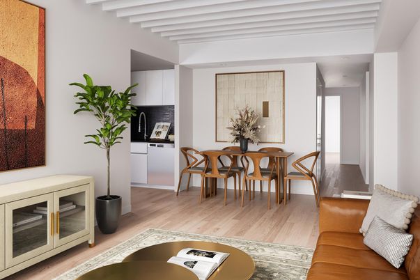 Dining room, Interior, Kitchen, Wood Texture Flooring
