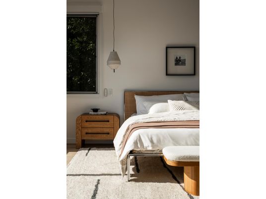 Bedroom, Interior, Pendant Lights