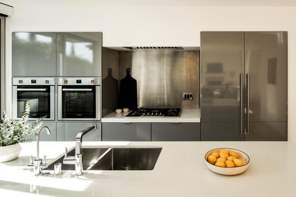 Interior, Kitchen, Stainless Steel Appliances