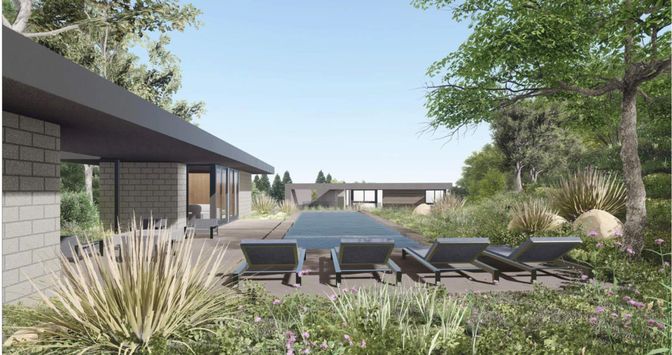 Backyard, Exterior