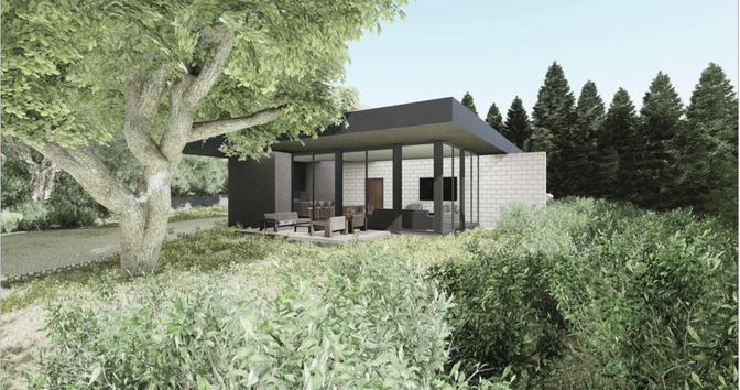 Backyard, Exterior
