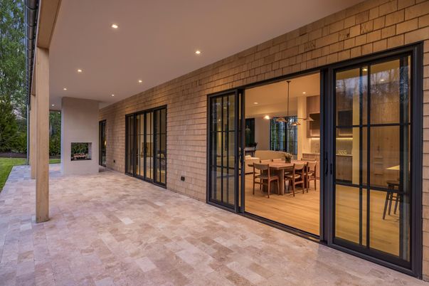 Exterior, Recessed Lighting