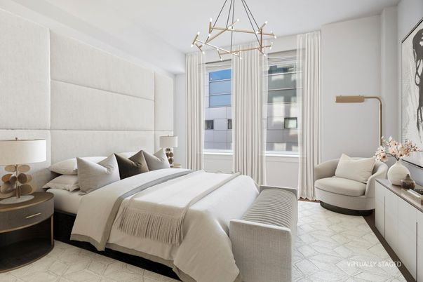 Bedroom, Interior, Pendant Lights