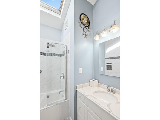 Bathroom, Glass Shower, Interior, Marble Walls