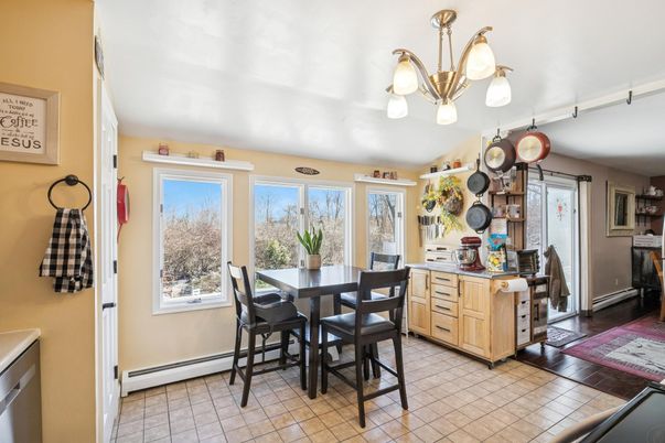 Dining room, Interior, Pendant Lights