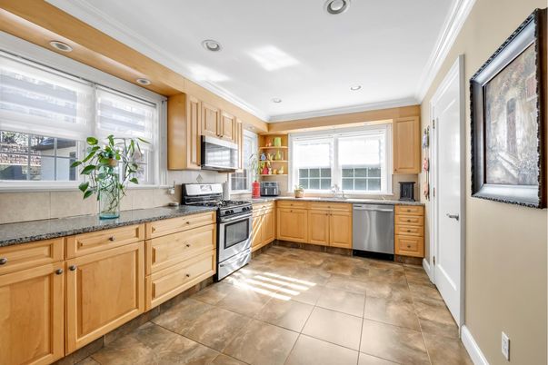 Interior, Kitchen, Recessed Lighting, Stainless Steel Appliances