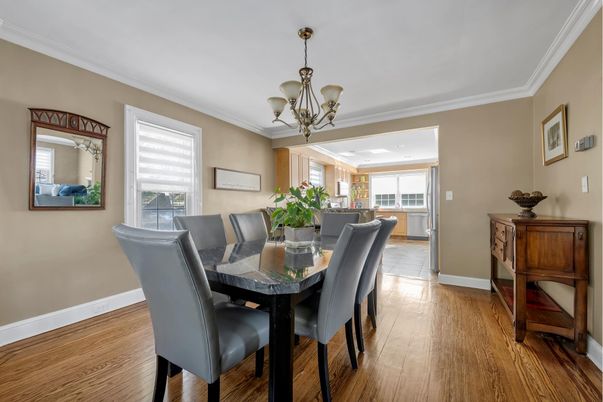 Chandelier, Dining room, Interior, Kitchen, Wood Texture Flooring