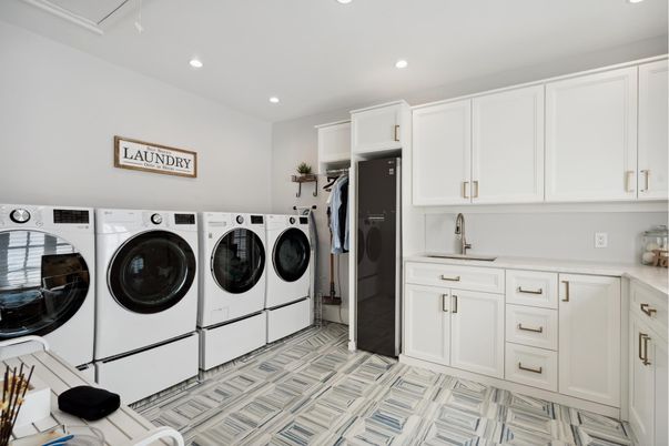 Interior, Recessed Lighting, Washer