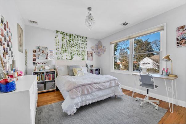 Bedroom, Home Office, Interior, Wood Texture Flooring