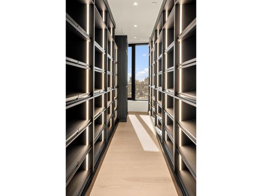 Interior, Recessed Lighting, Walk-in Closets, Wood Texture Flooring