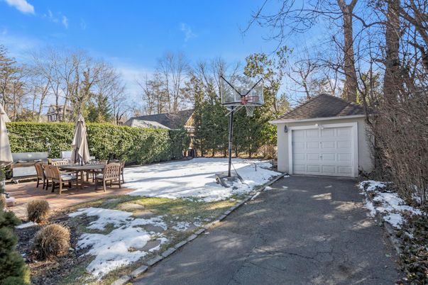 Backyard, Detached Garage, Exterior