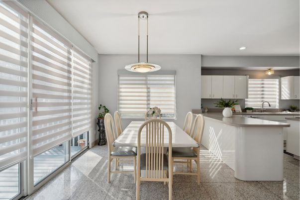 Dining room, Interior, Kitchen, Pendant Lights, Recessed Lighting