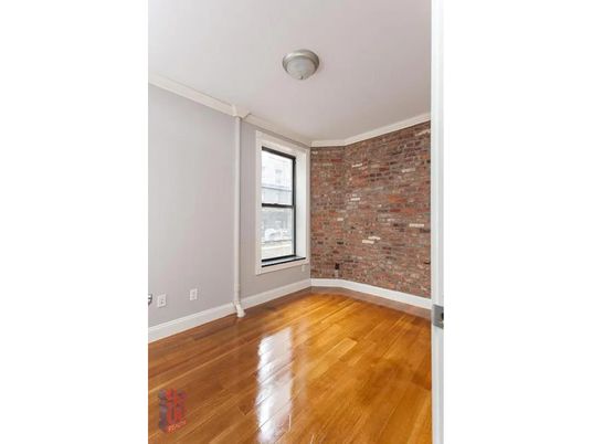 Empty room, Interior, Stone Walls, Wood Texture Flooring