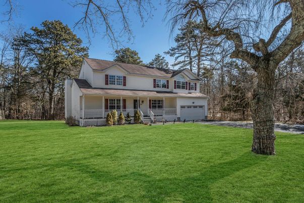 Attached, Backyard, Exterior, Facade, Farmhouse