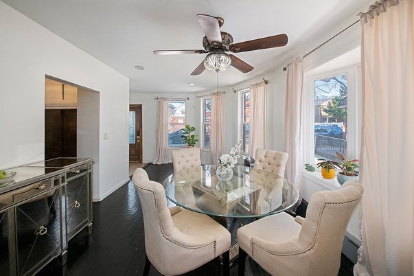 Dining room, Interior, Wood Texture Flooring