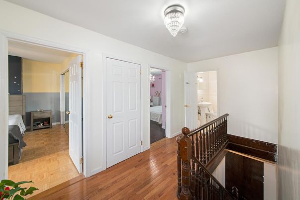 Bedroom, Chandelier, Interior, Wood Texture Flooring