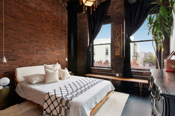 Bedroom, Interior, Stone Walls