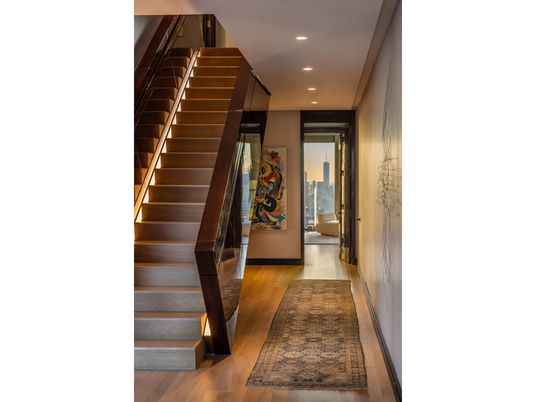 Interior, Recessed Lighting, Wood Texture Flooring