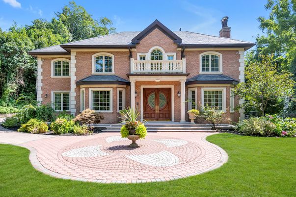 Exterior, Facade, Brick Facade, French Provincial