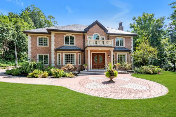 Exterior, Facade, Brick Facade, French Provincial