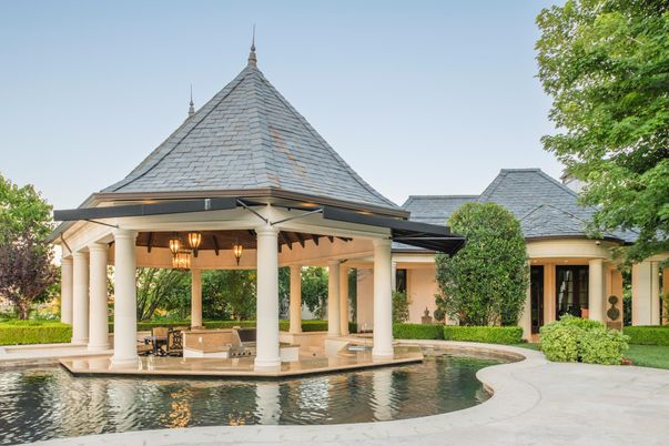 Exterior, Facade, Pool, French Provincial