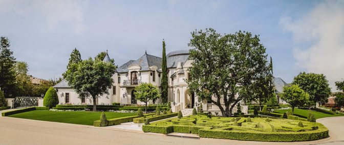 Backyard, Exterior, Facade, French Provincial