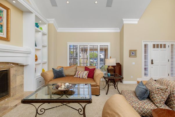 Fireplace, Interior, Living room, Recessed Lighting