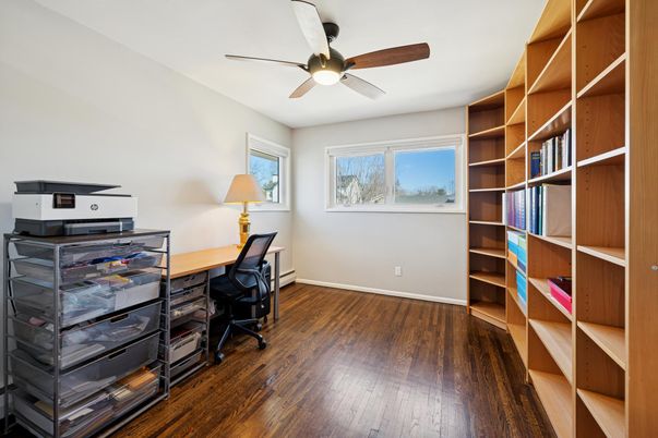Home Office, Interior, Wood Texture Flooring