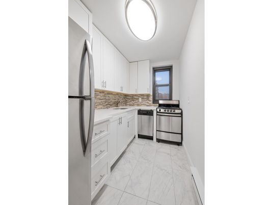 Interior, Kitchen, Marble, Stainless Steel Appliances
