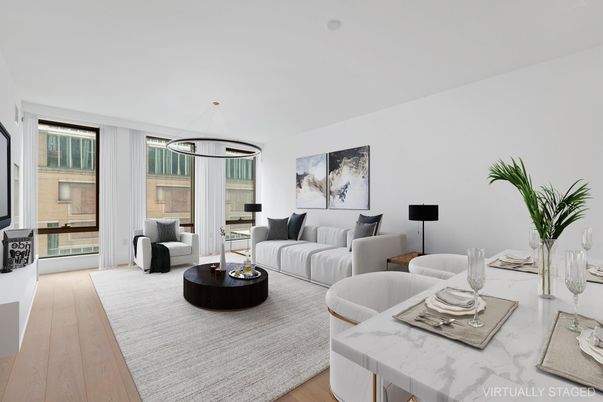 Dining room, Interior, Living room, Pendant Lights, Wood Texture Flooring