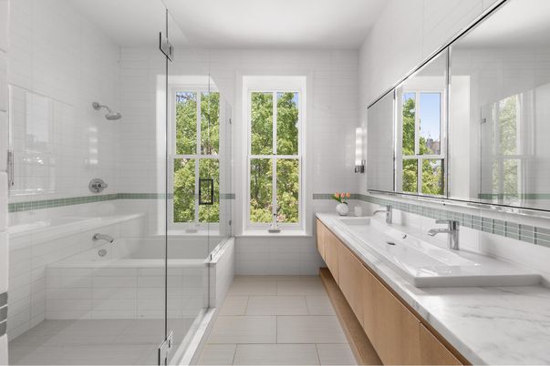 Bathroom, Glass Shower, Interior
