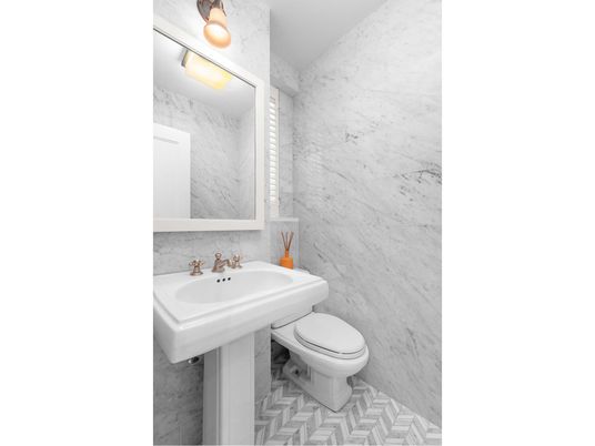 Bathroom, Interior, Marble Walls
