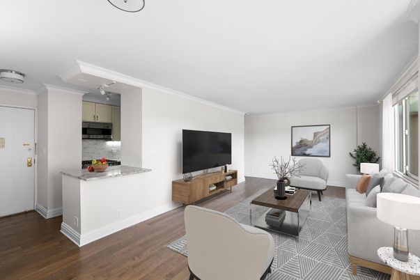 Interior, Kitchen, Living room, Wood Texture Flooring
