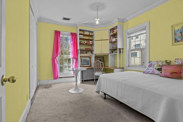 Bedroom, Interior, Pendant Lights